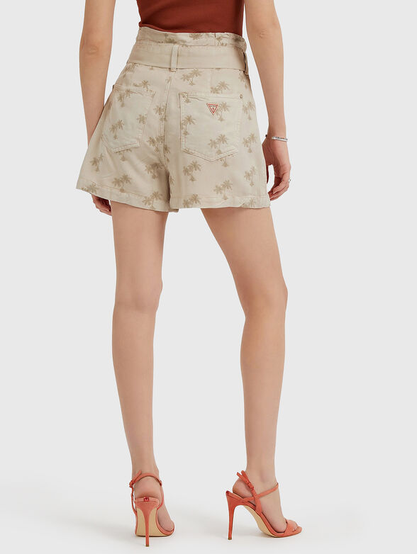 JANNA shorts with accent embroidery - 2