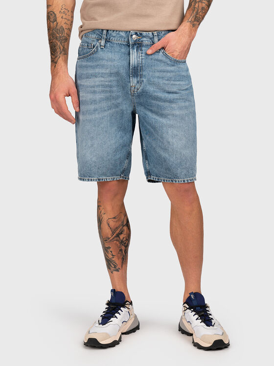 RODEO light blue denim shorts - 1