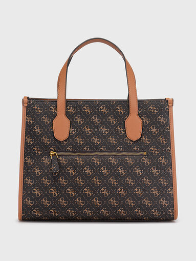 SILVANA tote bag with logo print - 3