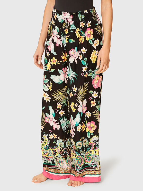 MIRA pants with wide legs  - 1