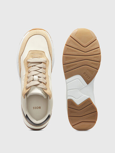 Sports shoes with suede details - 5