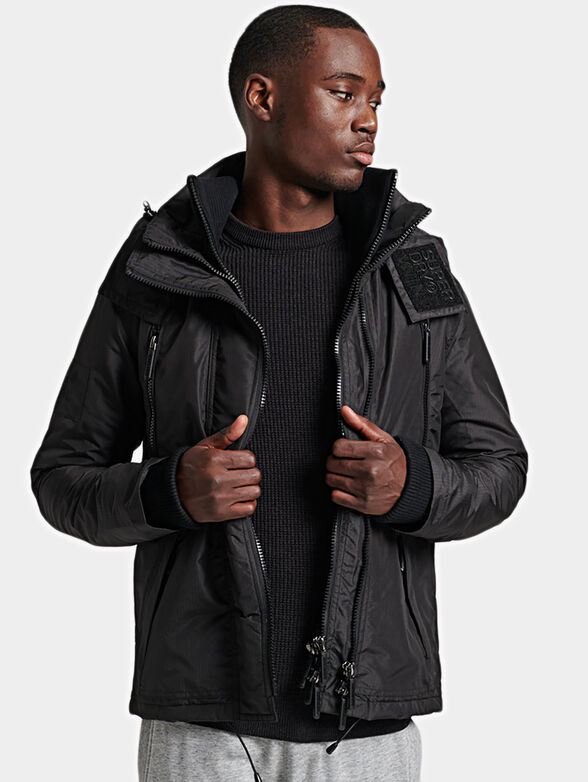 Triple-layered two-way zip fastening jacket - 1