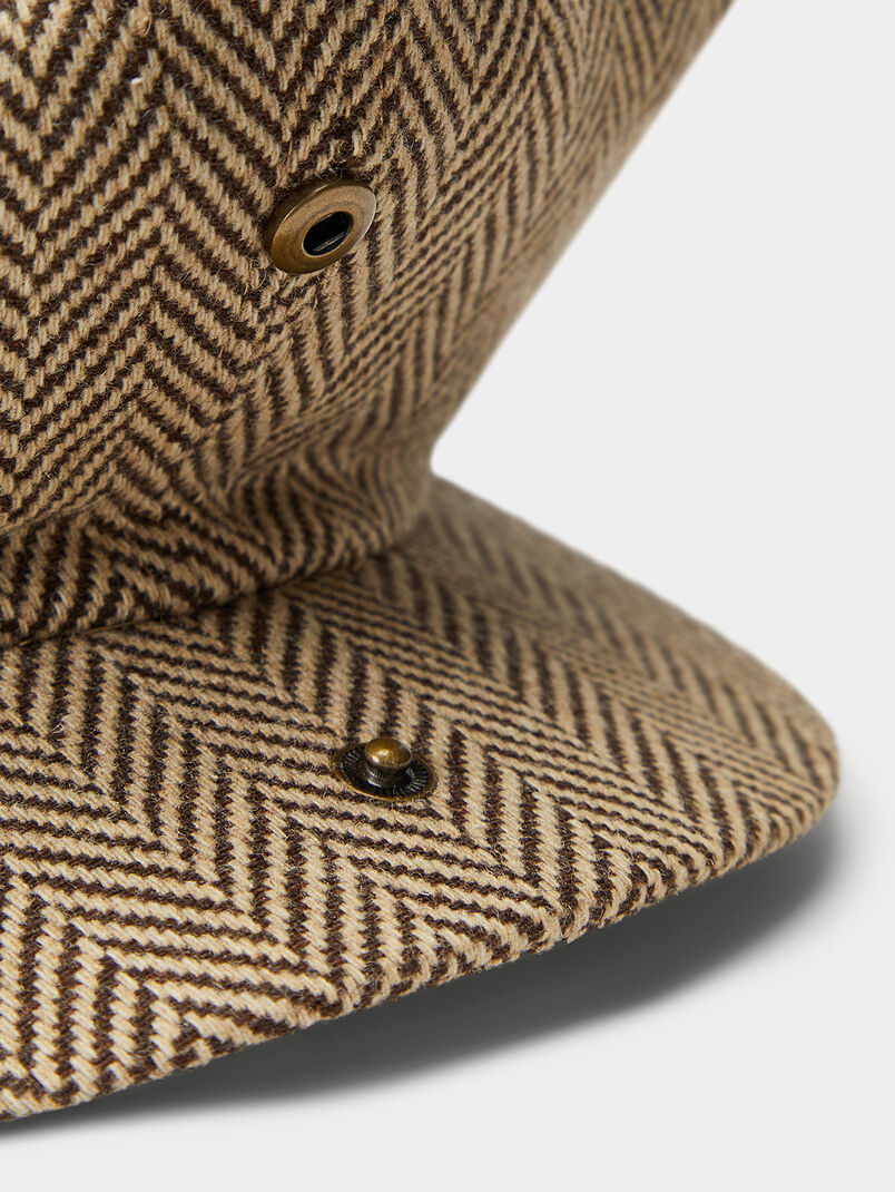 Tweed newsboy cap - 3