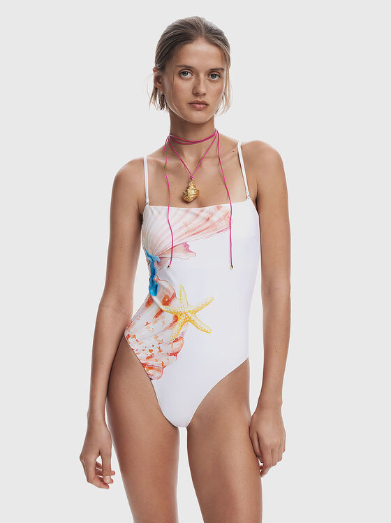 Costum de baie complet LANTANA cu imprimeu - 1