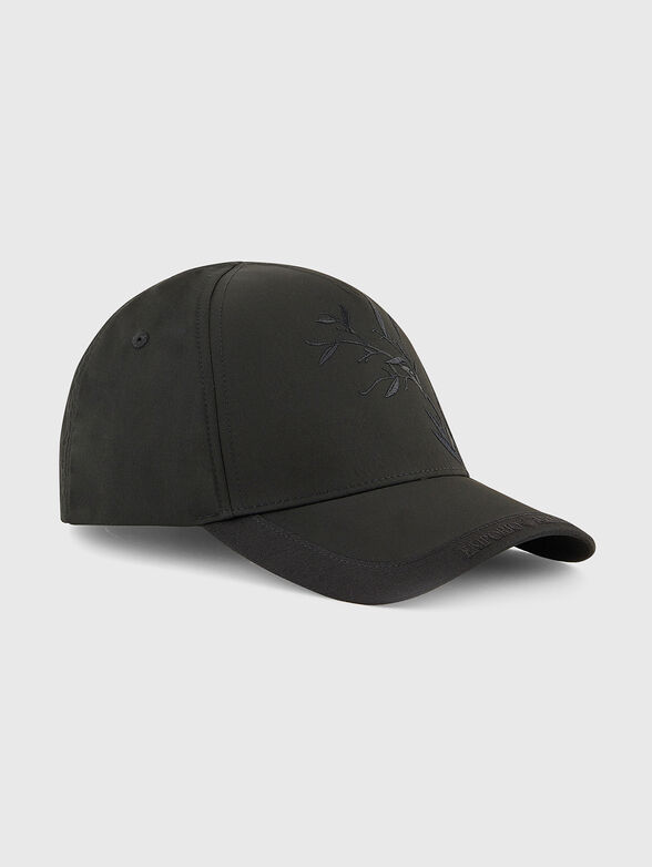 Cap with floral embroidery - 3