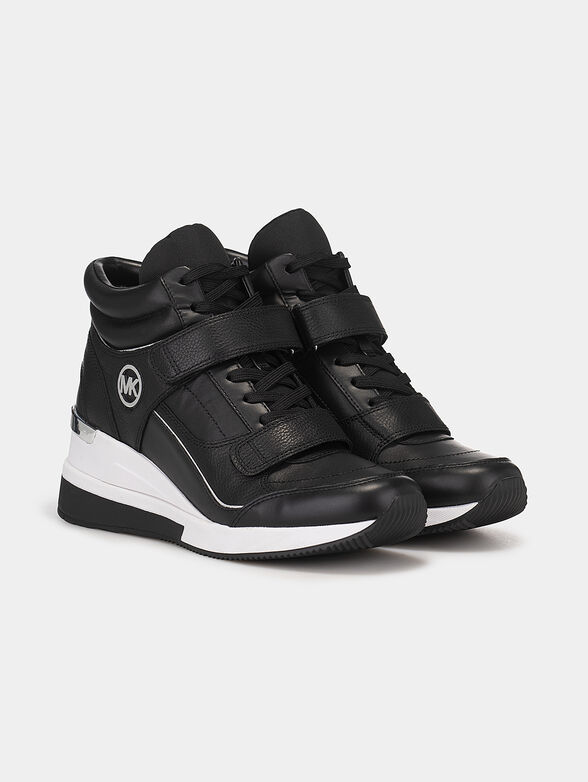 Platform leather shoes - 2
