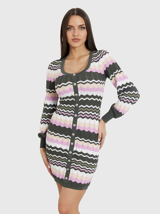 Mini rochie tricotată VIRGINIA  - 1