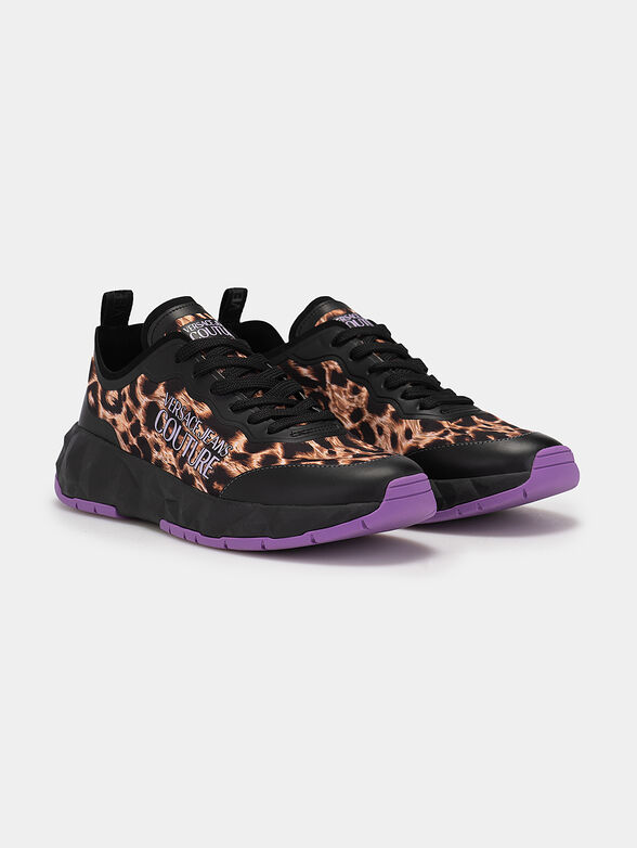 ATOM sneakers with аnimal print - 2