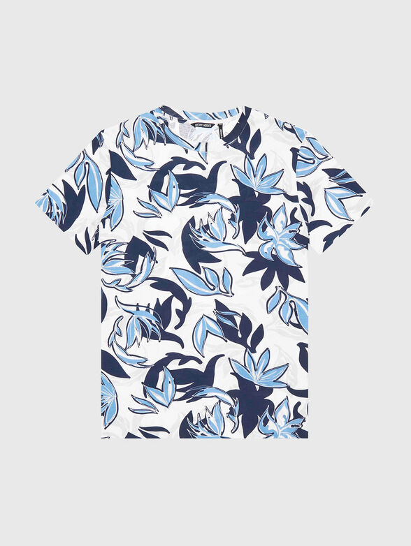 Cotton T-shirt with print - 1
