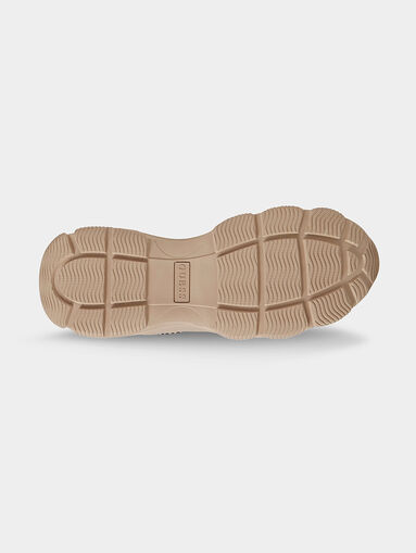 MICOLA beige sneakers - 4