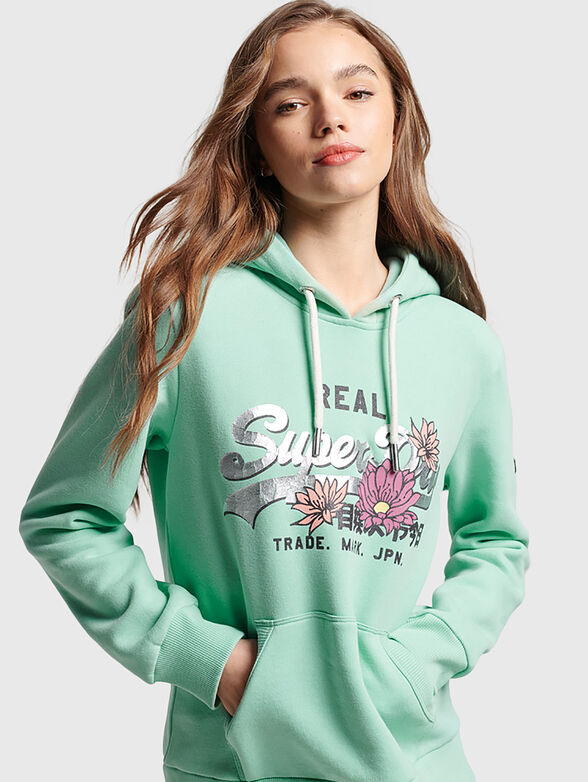 VINTAGE NARRATIVE hooded sweatshirt - 1