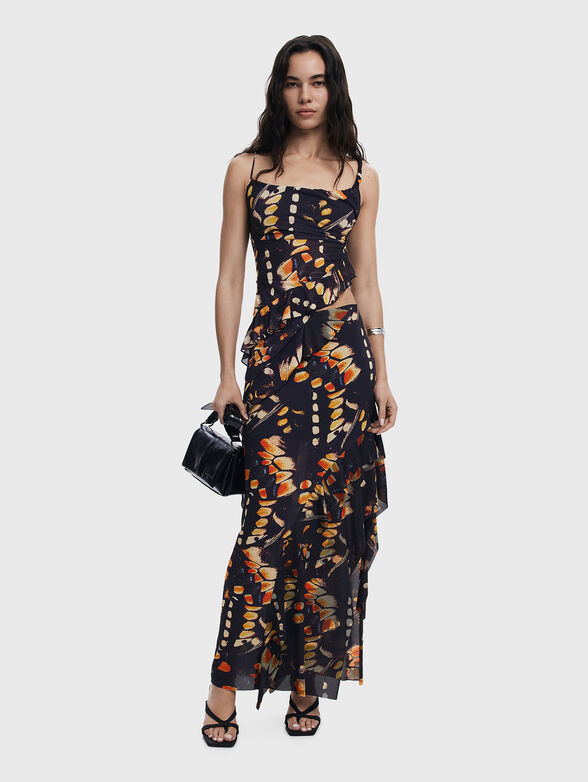 Top with print - 2