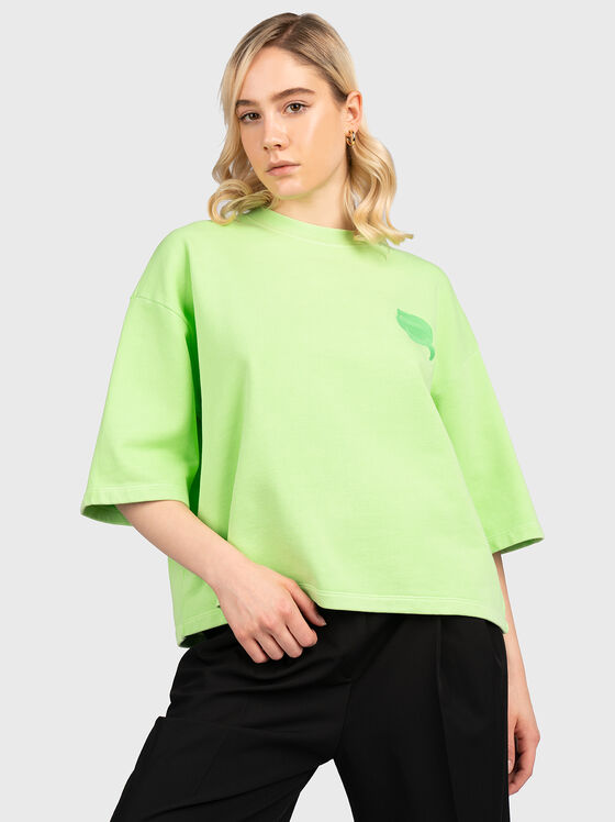 IKONIK sweatshirt with contrasting embroidery - 1