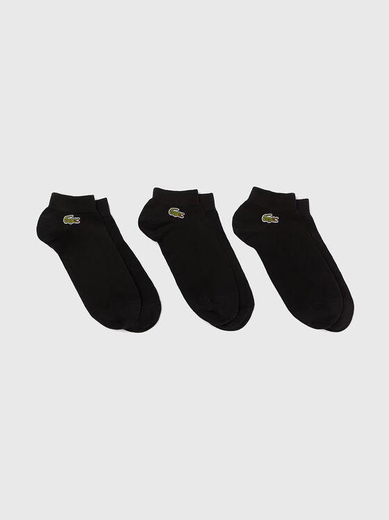 3-pack black socks - 1