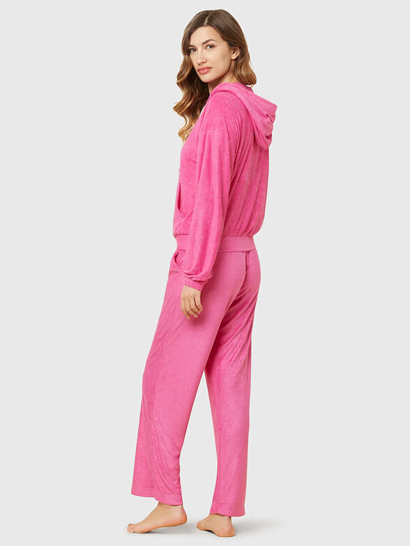 TERRY blue home pants - 2