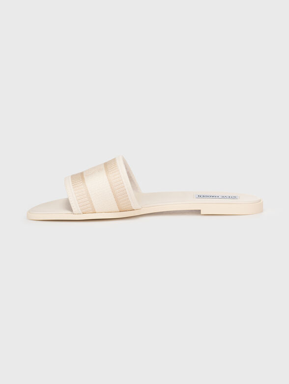 KNOX slippers with gold accents - 4