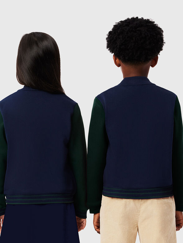 Unisex jacket in navy blue - 3
