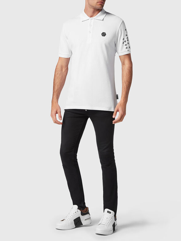 SKULL & BONES cotton polo shirt - 4
