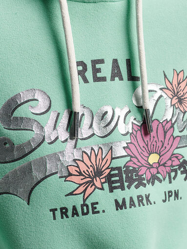 VINTAGE NARRATIVE hooded sweatshirt - 4