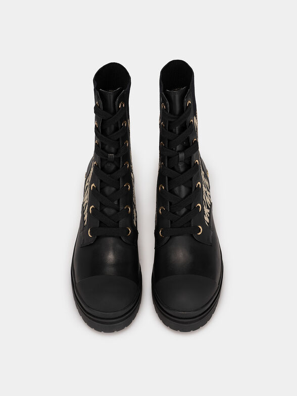 BREA intarsia-knit ankle boots - 6