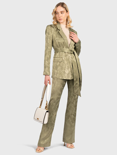HOLLY blazer with belt - 5