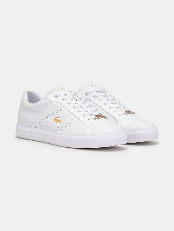 POWERCOURT 1122 sneakers with golden details - 2