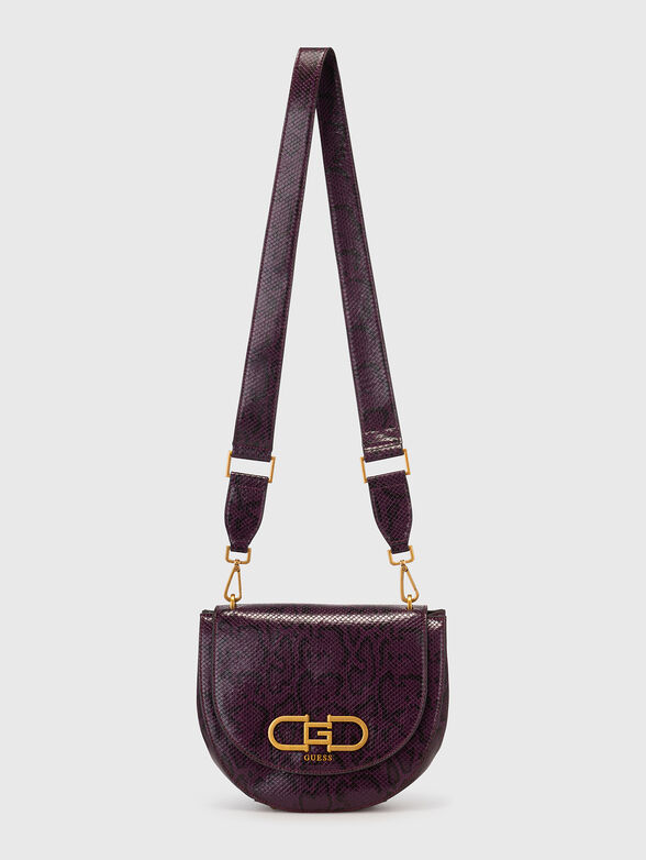 Crossbody bag with gold logo detail - 2