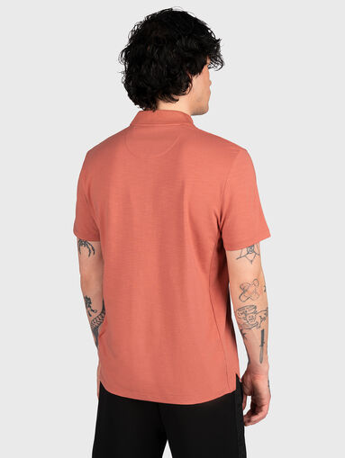 Black polo-shirt with zip - 3
