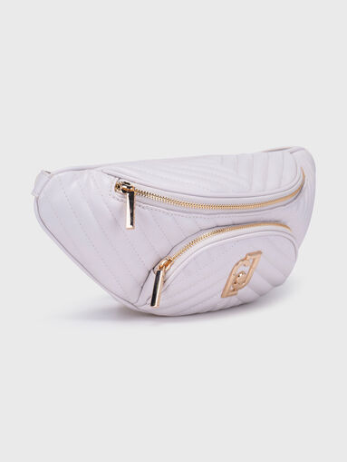 Black eco leather waist bag - 4
