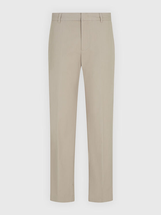 Cotton chino pants - 1