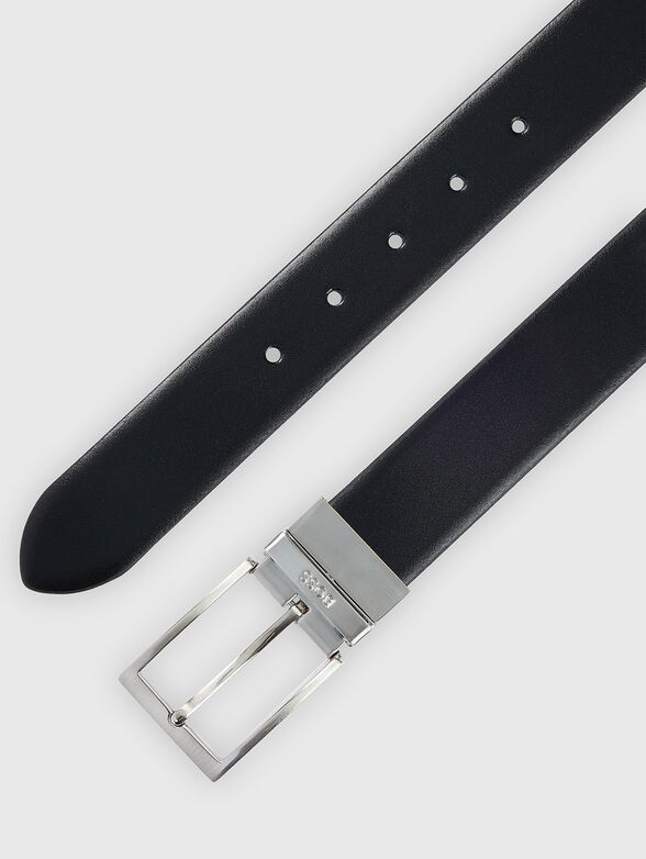 Double face leather belt - 3