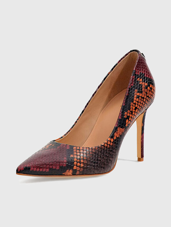 PIERA heeled shoes with animal print - 2