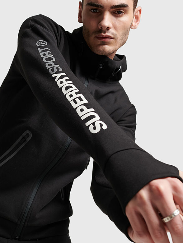 GYMTECH sweatshirt with hood and zip - 5