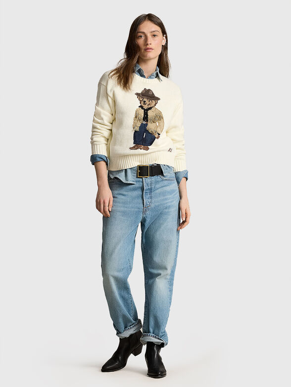 Sweater with Polo Bear design - 2