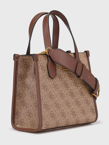 SILVANA bag with logo print - 4