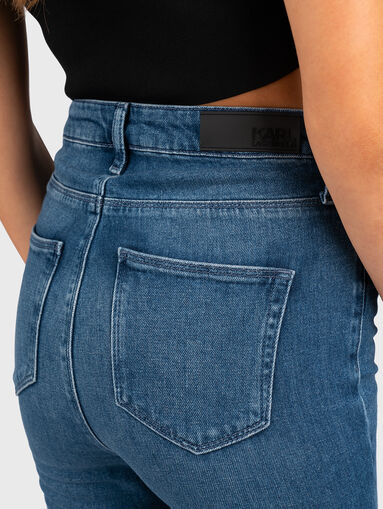 Skinny jeans with rhinestone detail - 4