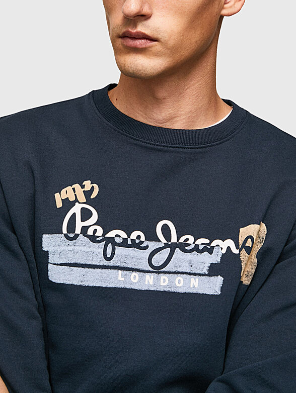 ALEXANDER sweatshirt with contrast logo - 4