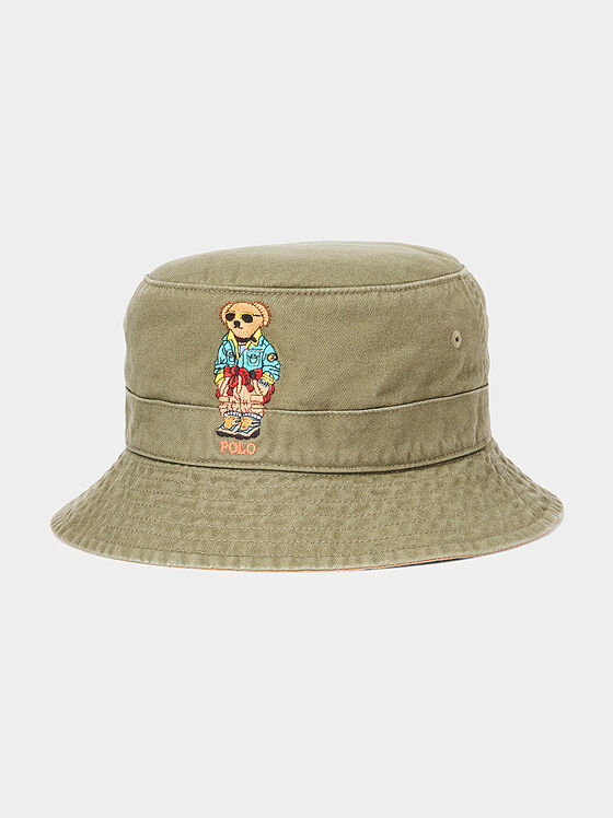 Bucket hat with Polo Bear embroidery - 1