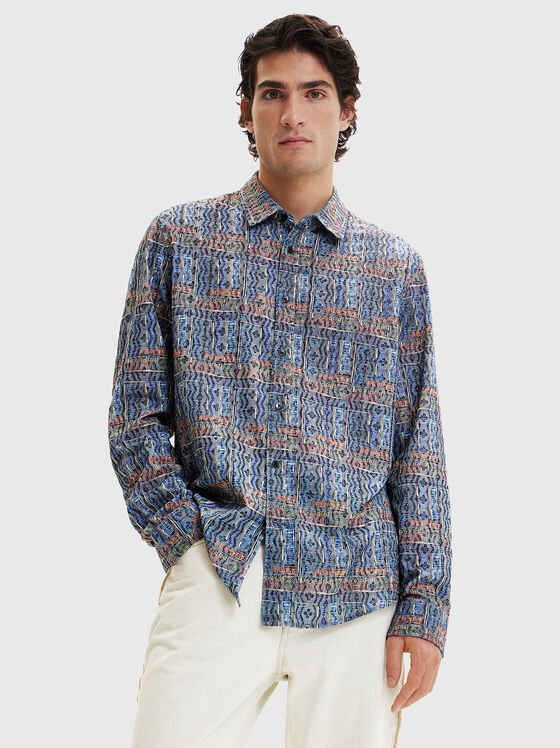 VELEZ shirt with multicolour print - 1