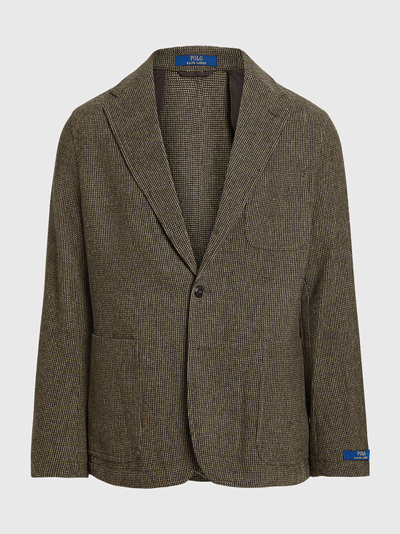 Wool blend jacket - 1