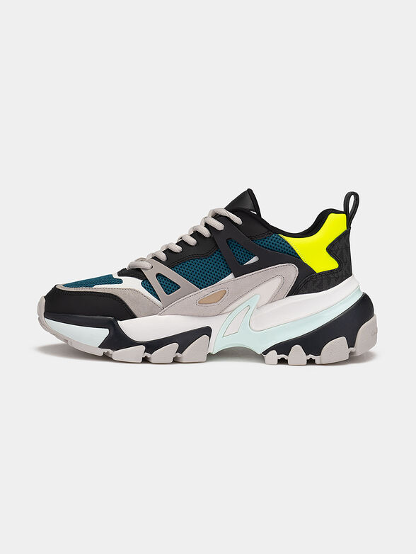 NICK sneakers with neon accents - 4