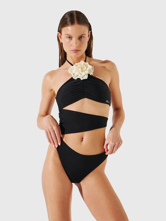 Costum de baie complet FLOWER cu detaliu - 1