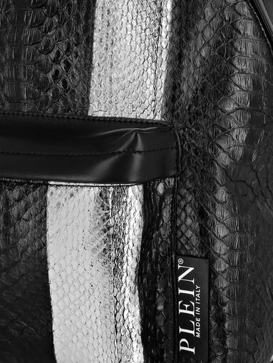Snakeskin backpack - 4