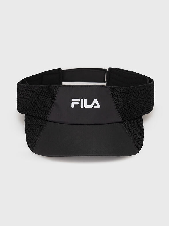 ROME black visor with logo accent - 1