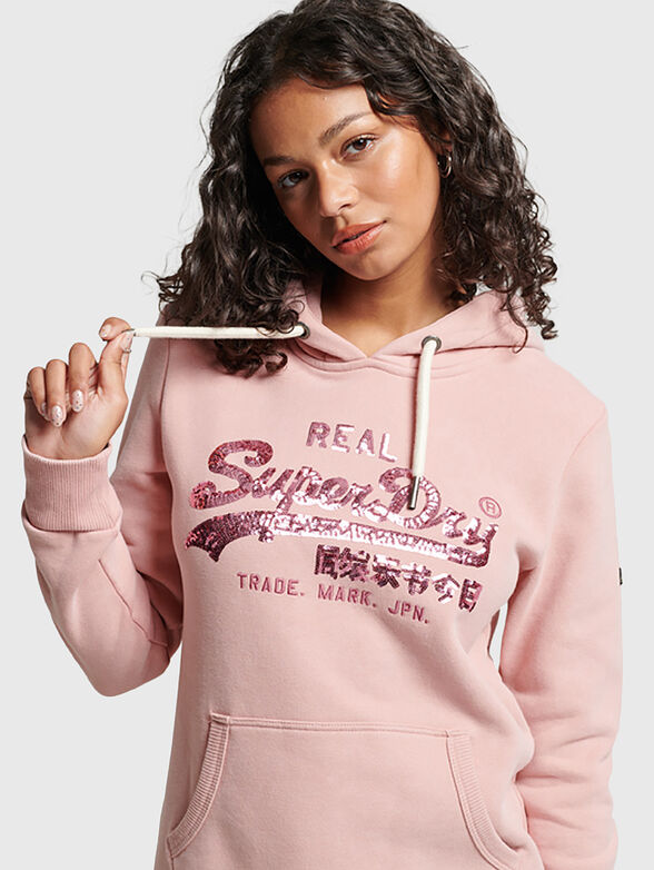 VINTAGE LOGO hooded sweatshirt - 1