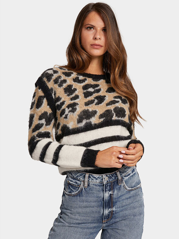 IDA Sweather with animal print - 1
