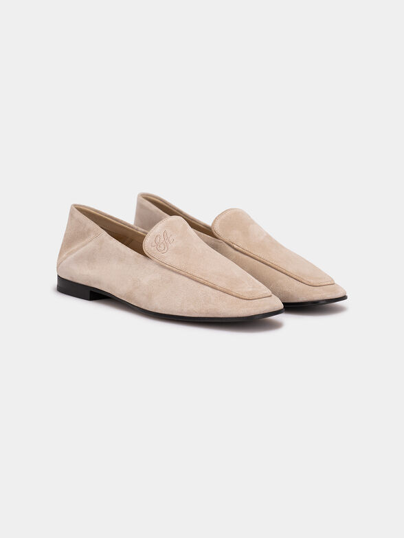 Beige loafers - 2