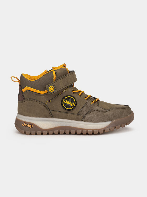 CANYON PEAK ankle boots with logo details - 1