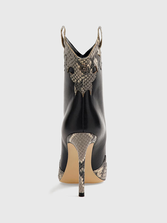 BREANN boots with animal print  - 3