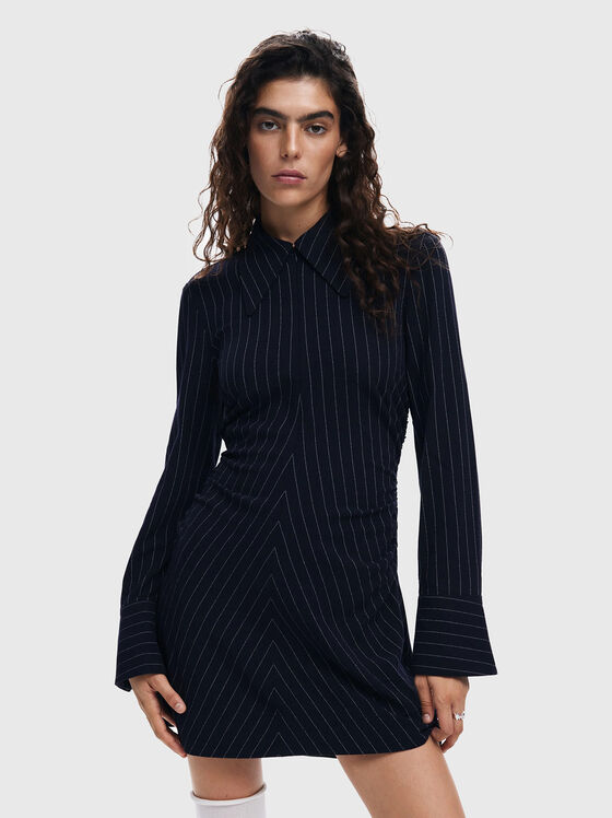 Striped slim dress - 1